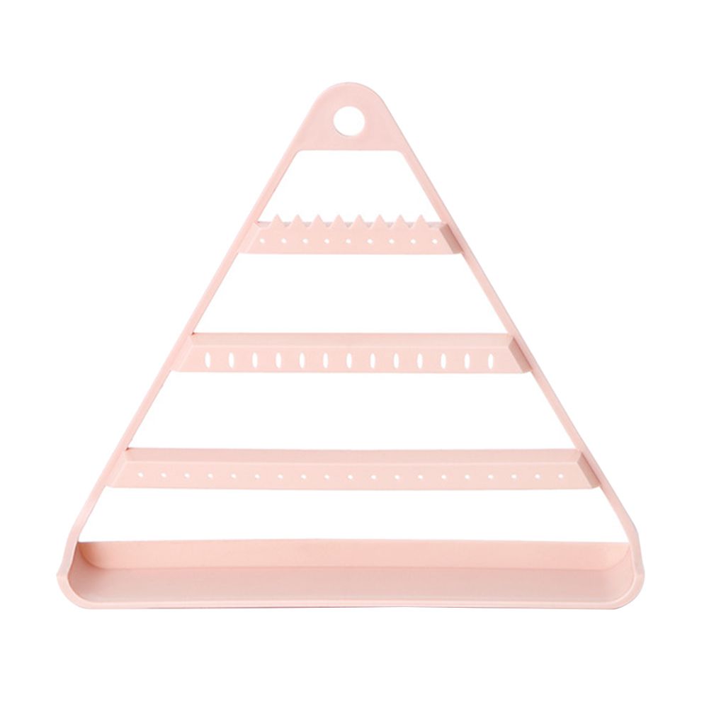Household Multi-layer Triangle Earrings Storage Rack Shelf Hanging Stand Holder
