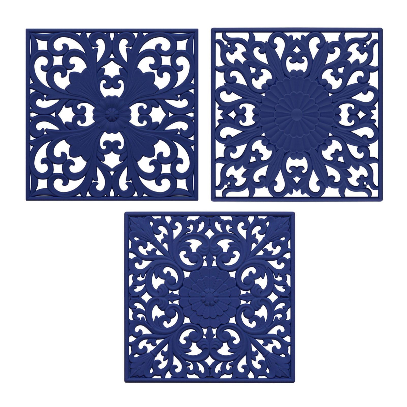 Cup Pad Wide Application Anti-scald Coaster Flower Hollow Cup Mat