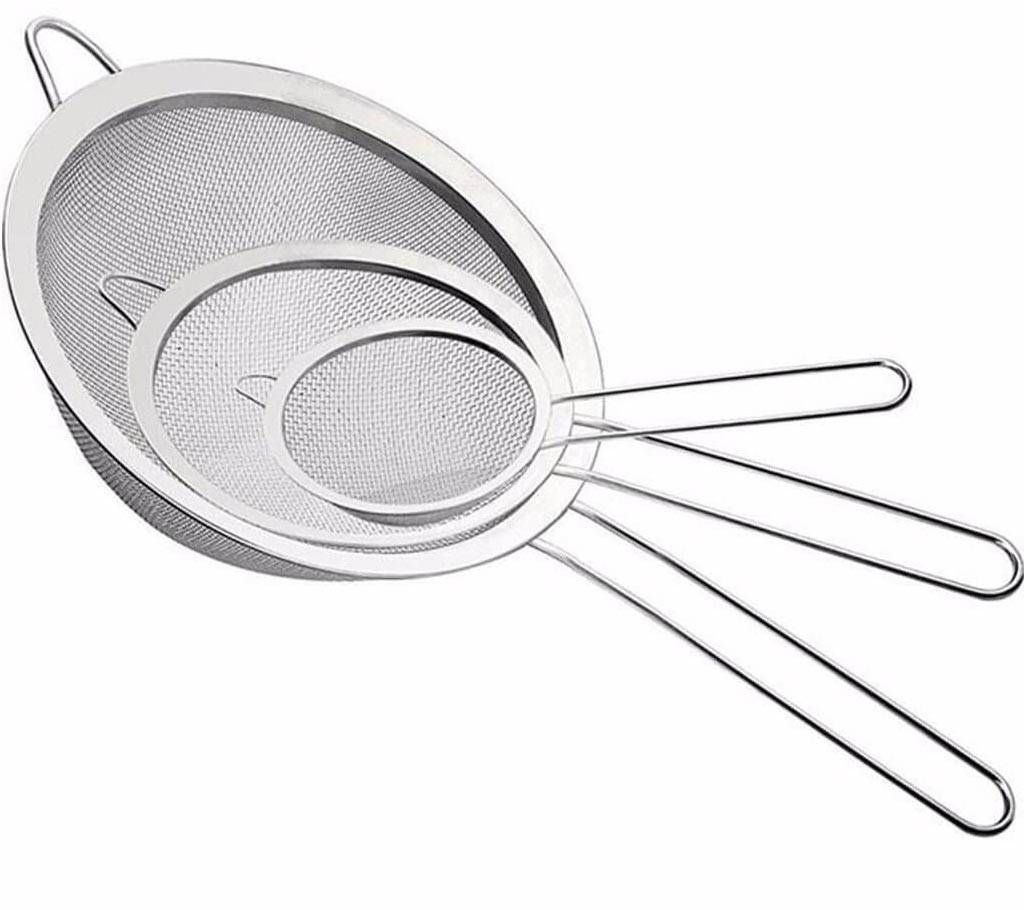 3 PCS stainless steel Strainer
