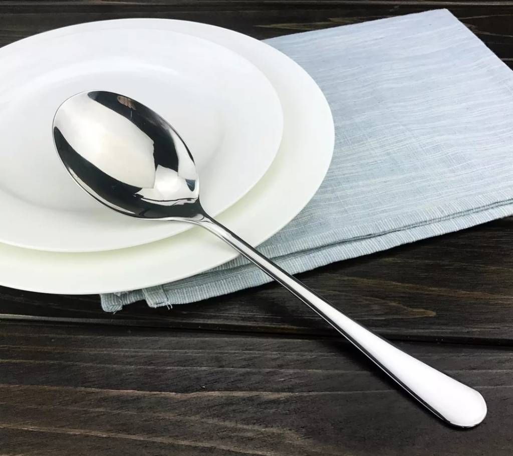 Stainless Steel Table/Curry Spoon 06 Pcs