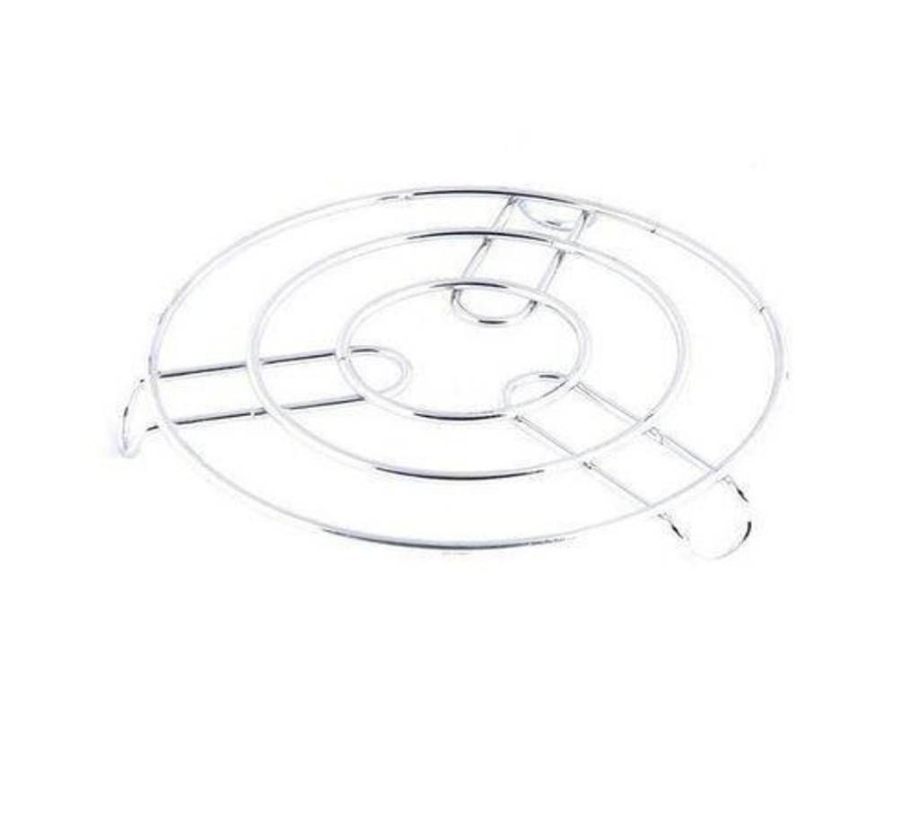 Stainless Steel Food Stand - Silver