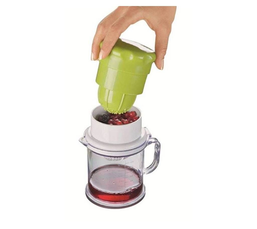Green Manual Hand Juicer Machine