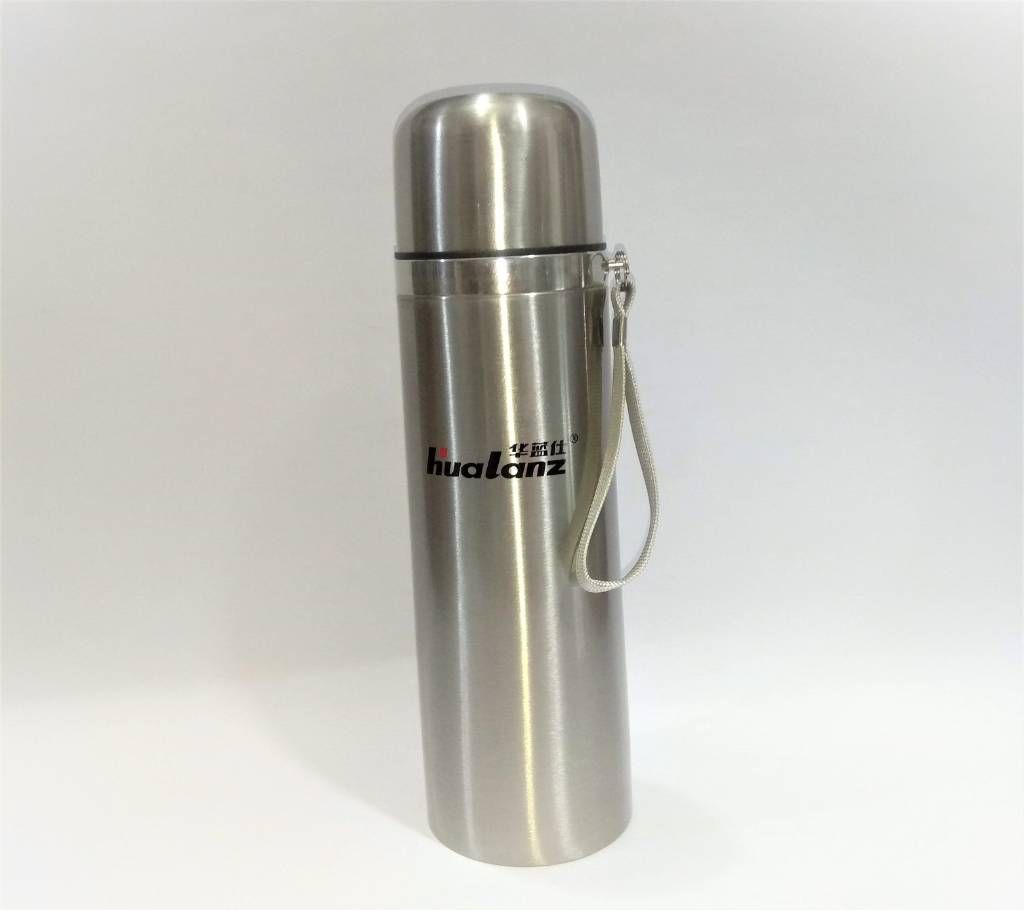 VACUUM FLASK -350ml - SILVERKeeps hot for 12 hours OR cold for 18 hours