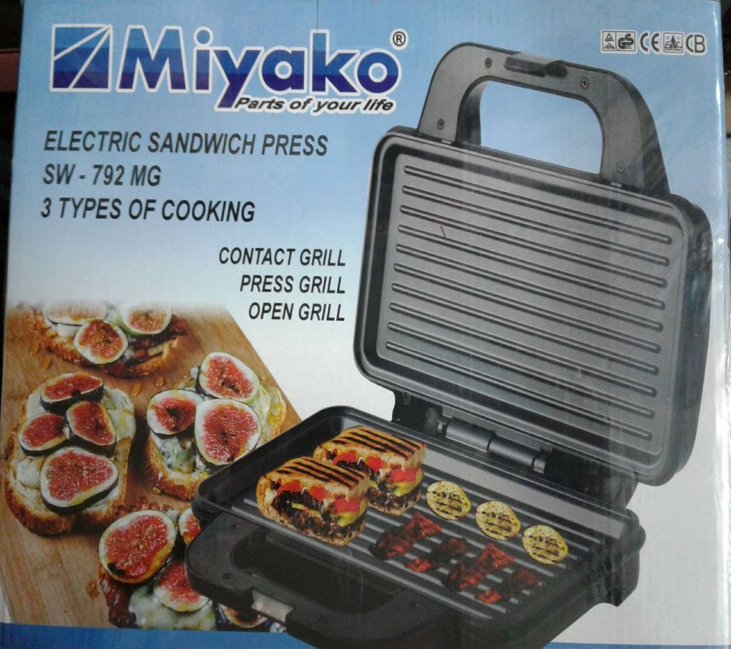 Miyako SW-792 MG (Sandwich grill)