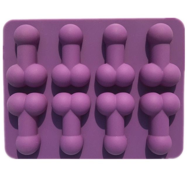Ice Tray Sexy  Cube Cake Mold Silicone Mold Candle Moulds Sugar Craft Tools Chocolate Ice Mold Dropshipping