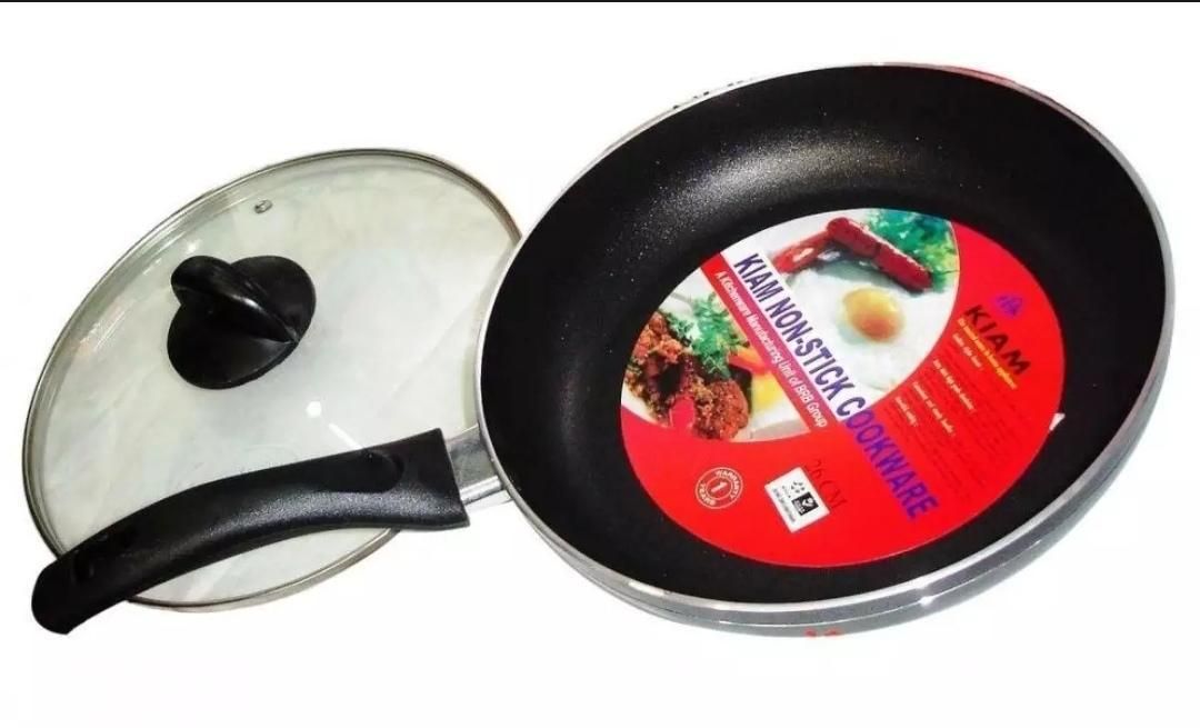 Kiam Premium Luxury Non-Stick Fry pan With Glass Lid - 24cm