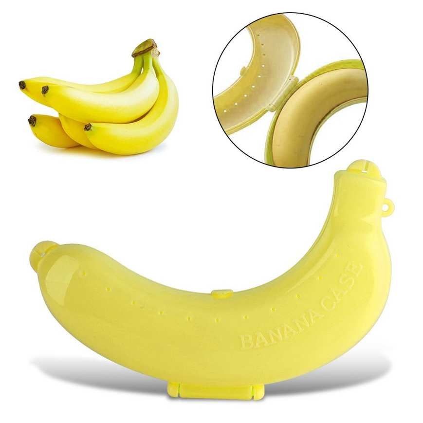 Banana Protector Box Cute 3 Colors Fruit Holder Case ch Container Storage New