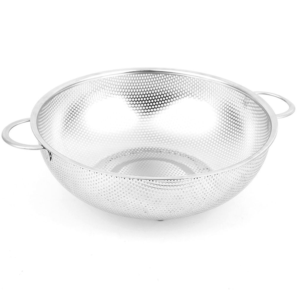 Stainless Steel Colanders With Handle,Colander Perforated Strainer For Kitchen Pasta/Vegetable/Rice/Fruit/Food-S Exquisite Product