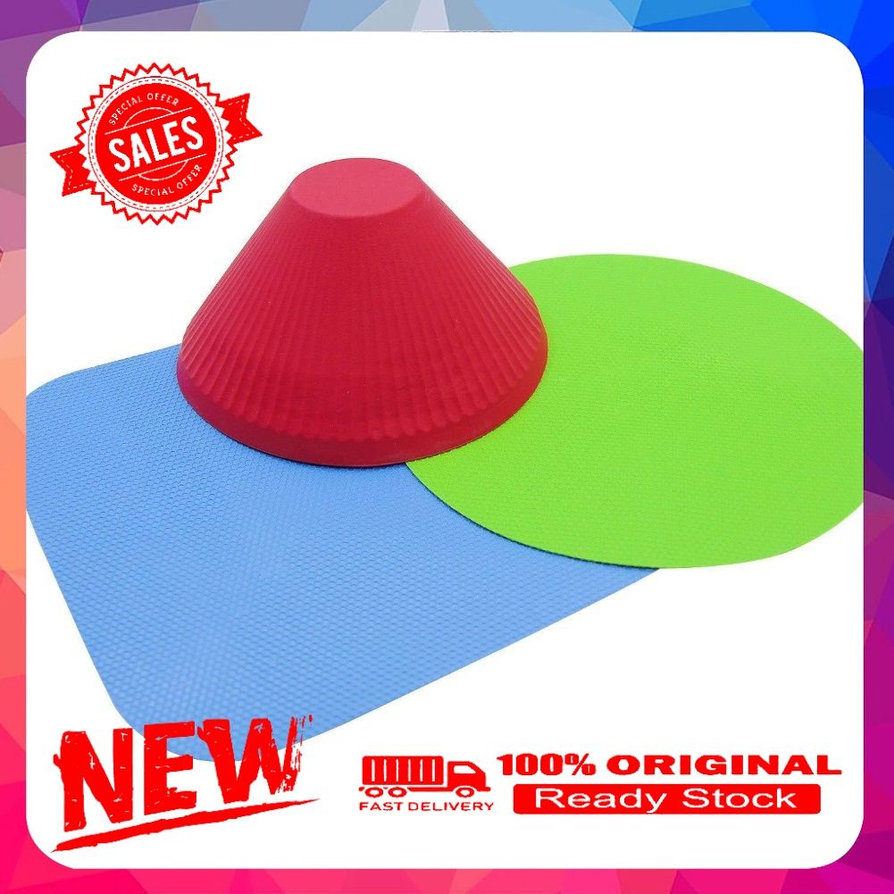 3Pcs Multipurpose Home Silicone Jar Opener Pot Holder Anti-Skid Bottle Grip Pad