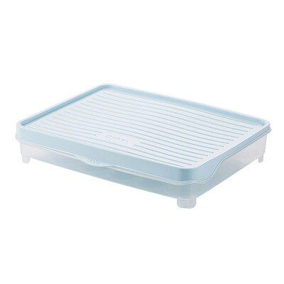 24 Grid Egg Box Eggs Organizer Plastic Container Refrigerator Organizer Eggs Storage Container with Lid Kitchen Accessories