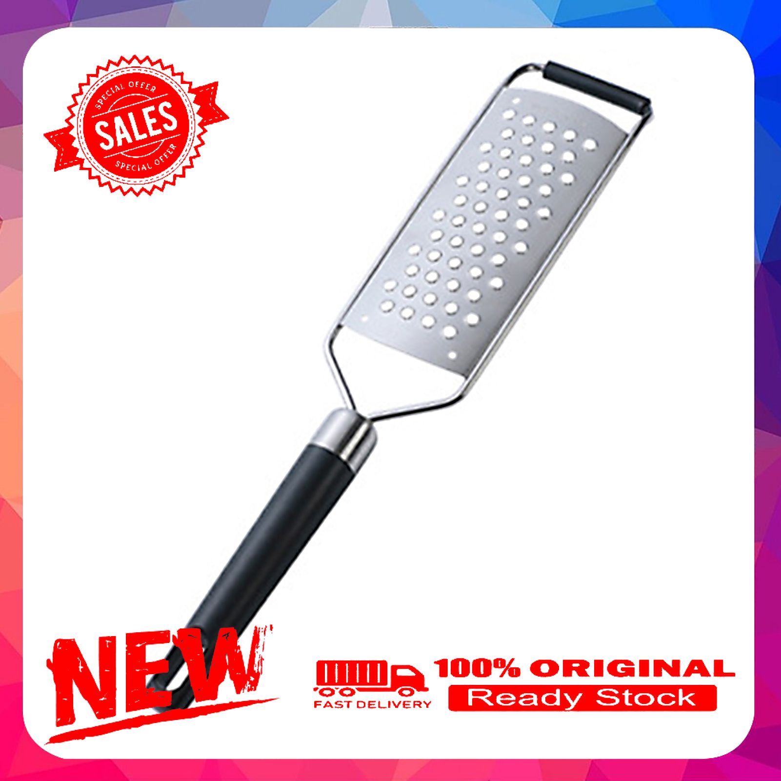 Cheese Grater Eco-friendly Rust-proof Stainless Steel Multi-purpose Potato Grater for Home