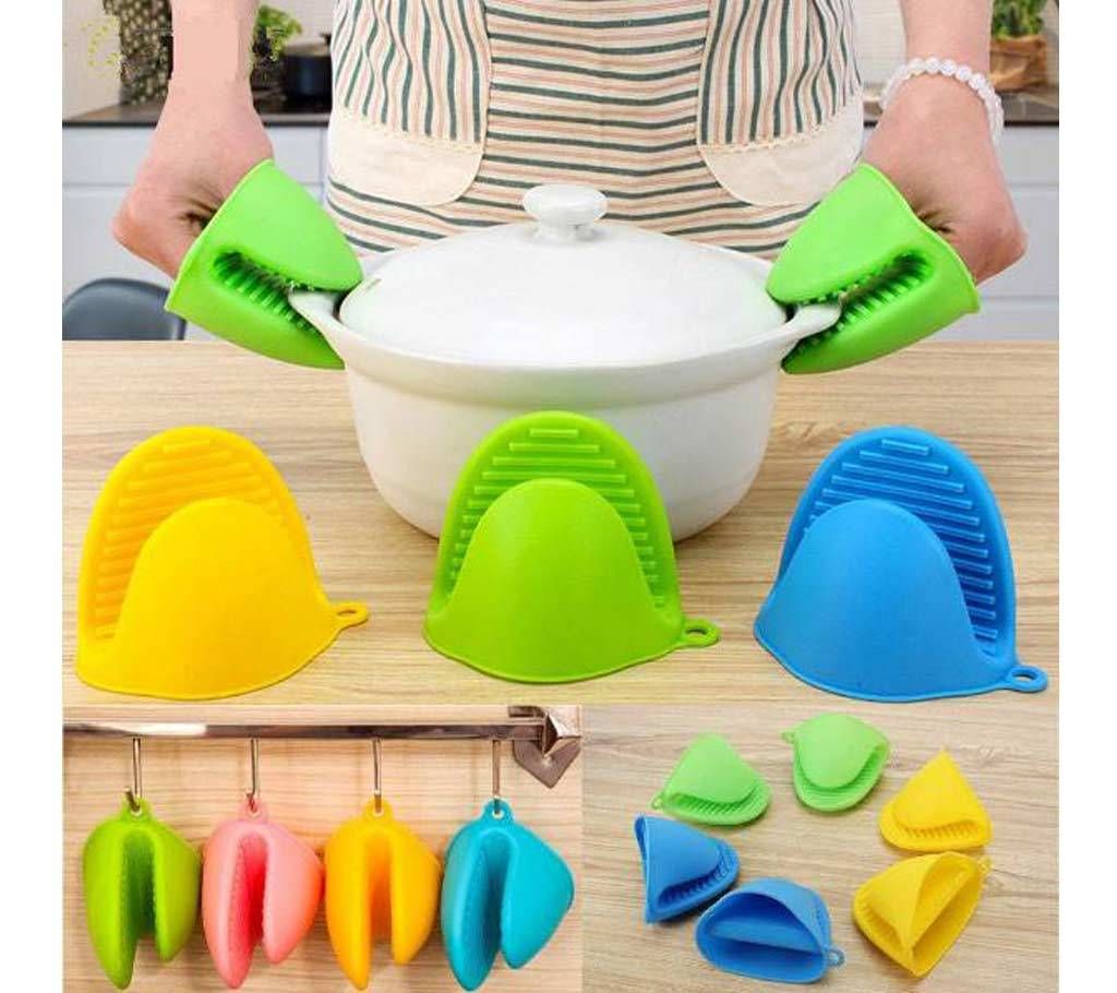 Heat Resistant Silicone Kitchen Clips - 2pcs