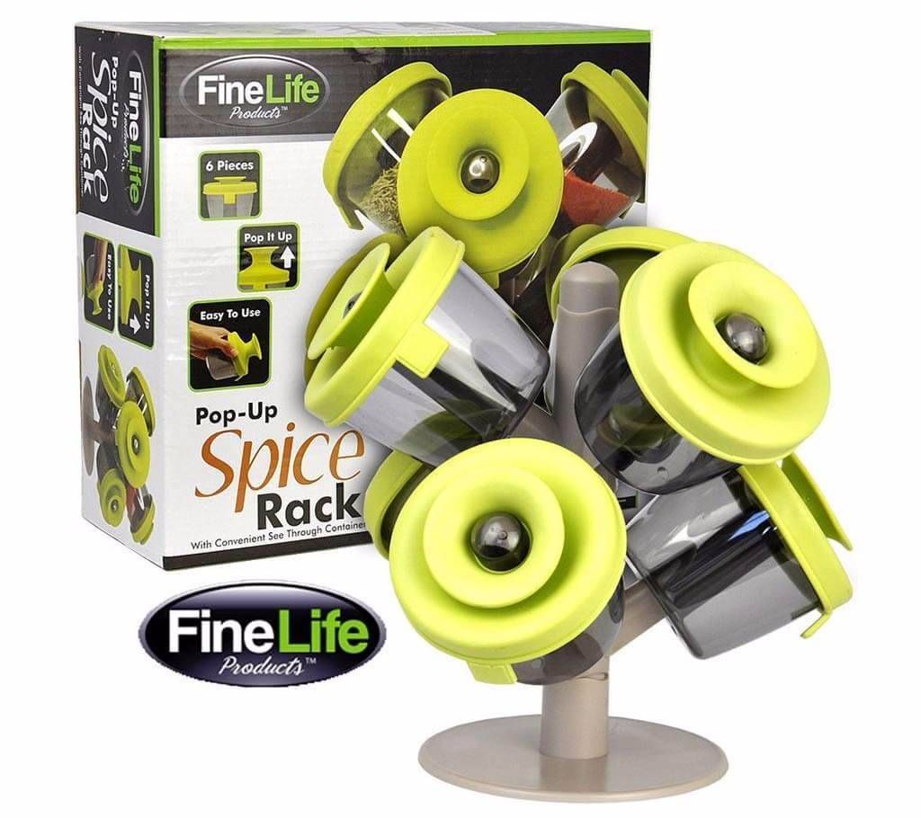 POP UP SPICE RACK (6 Piece)