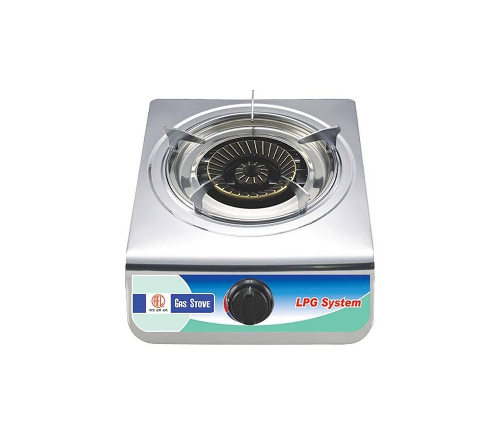 Single SS Auto gas stove