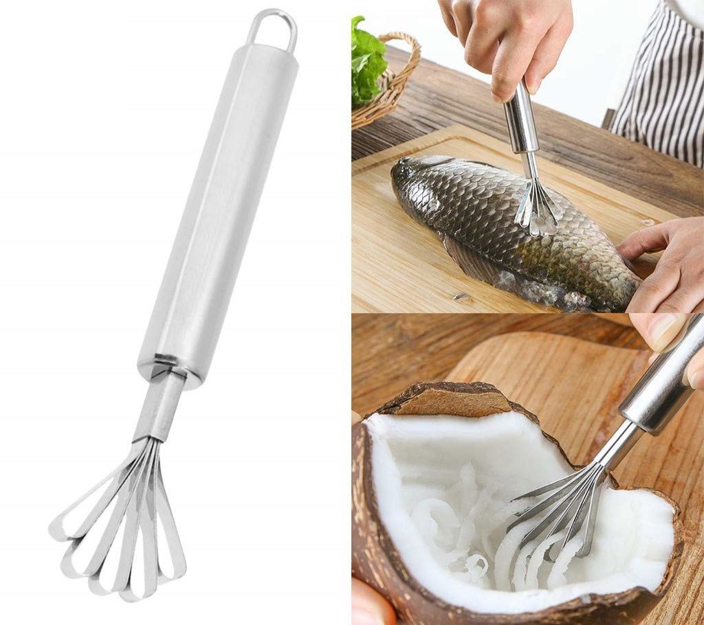 Coconut Scraper/ Fish Skin Scale Peeler