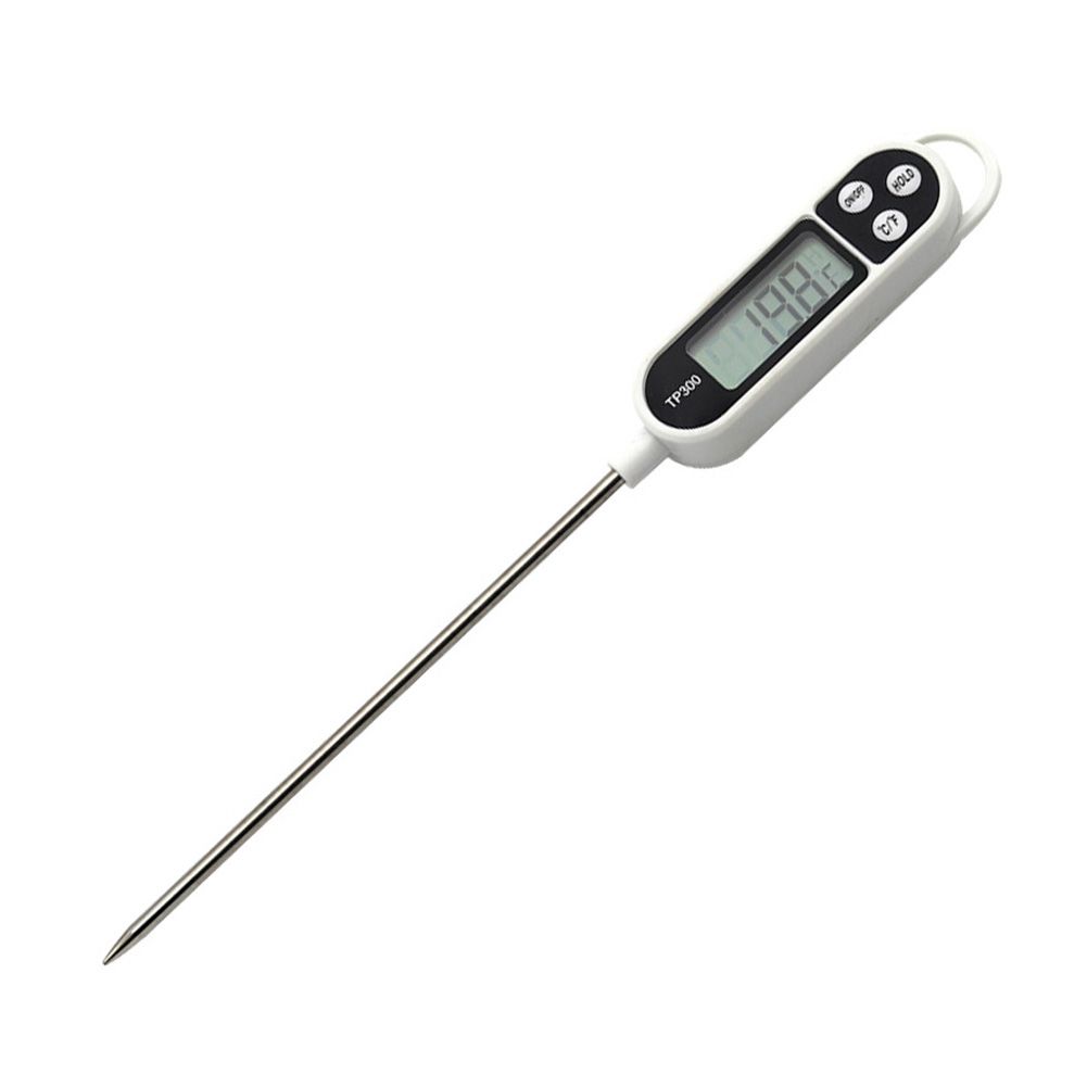 Digital Food Thermometer Kitchen Oven BBQ Cooking Meat Milk Water Measure Probe