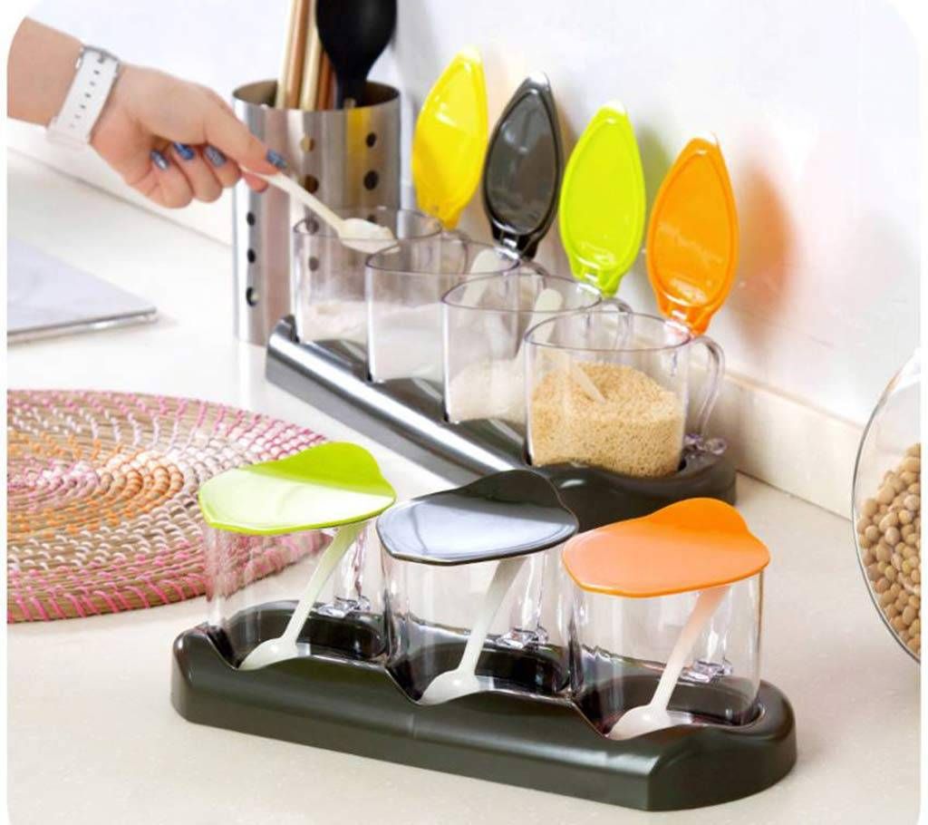 4Pcs Fashion Condiment Set