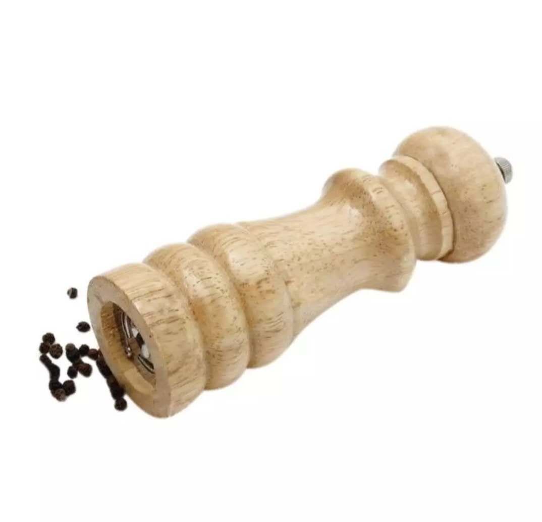 Wooden Black  Pepper and Salt Mill Machine