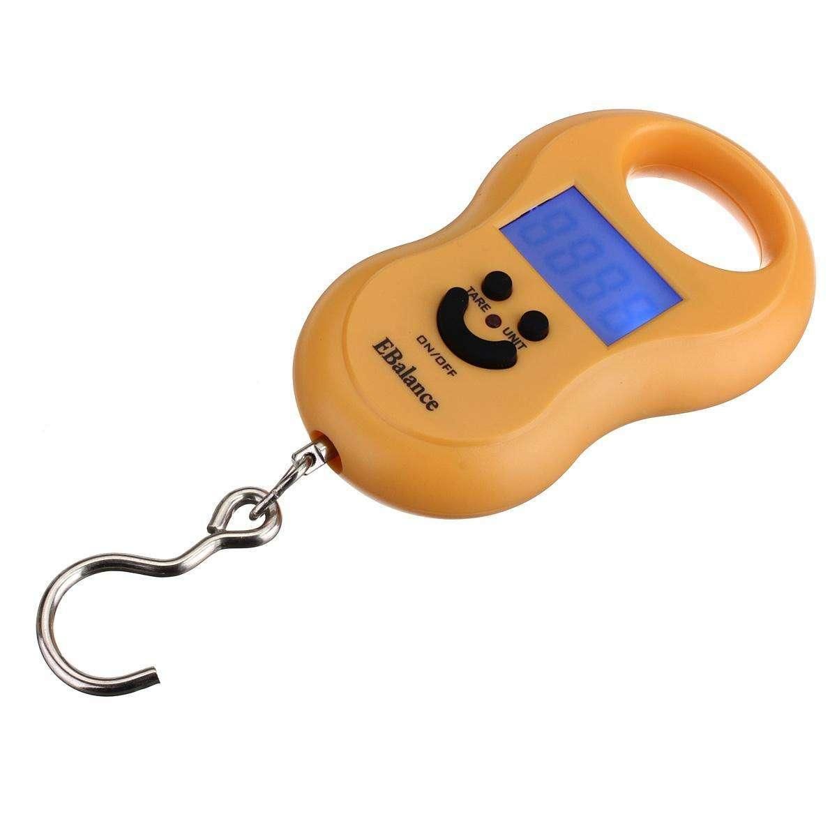 Hanging Scale 50Kg / 5g Digital BackLight Luggage Fishing Pocket Weight Kg Lb OZ