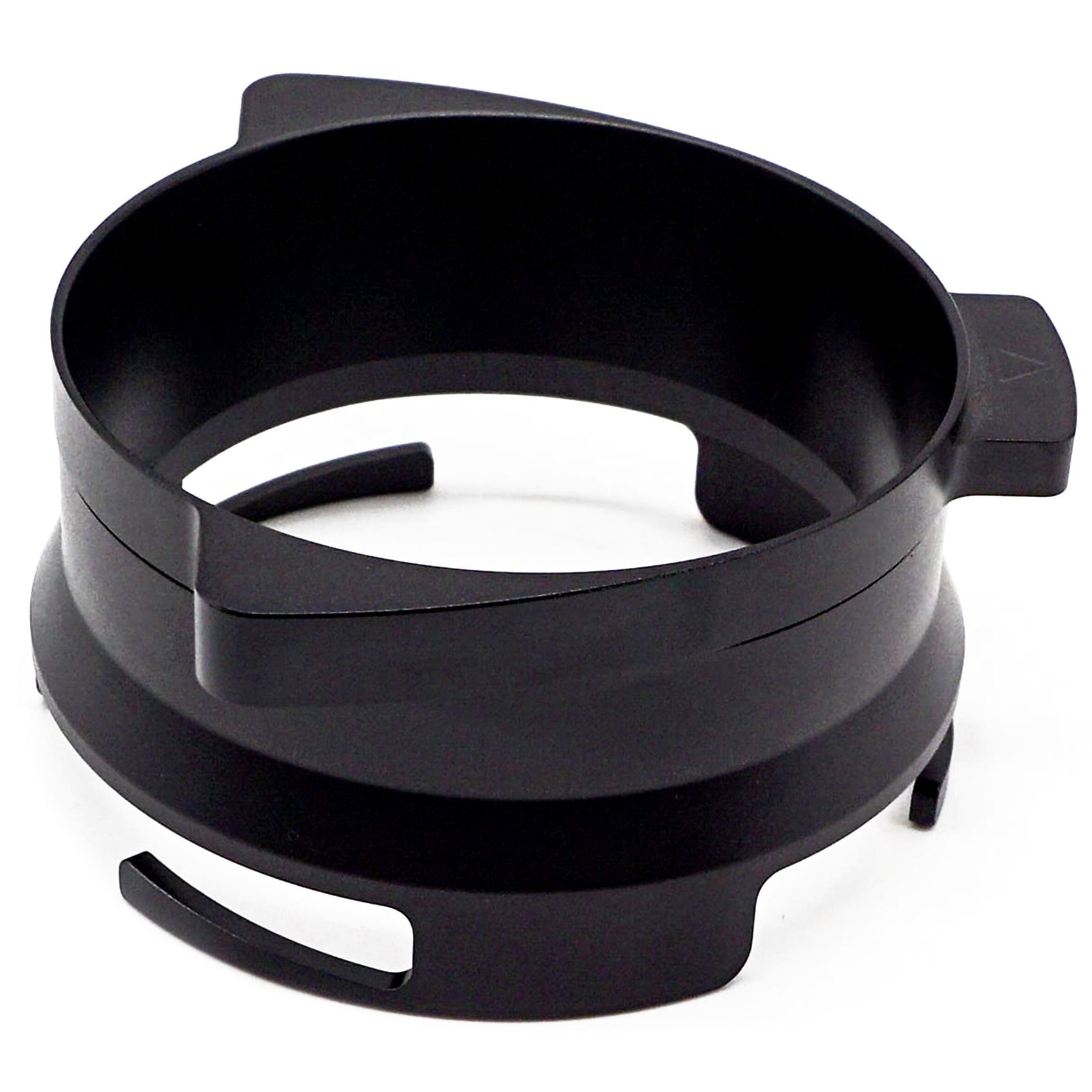 Espresso Dosing Funnel,Aluminum Metal Barista Coffee Dosing Funnel Compatible for 54mm Breville Portafilter -Black