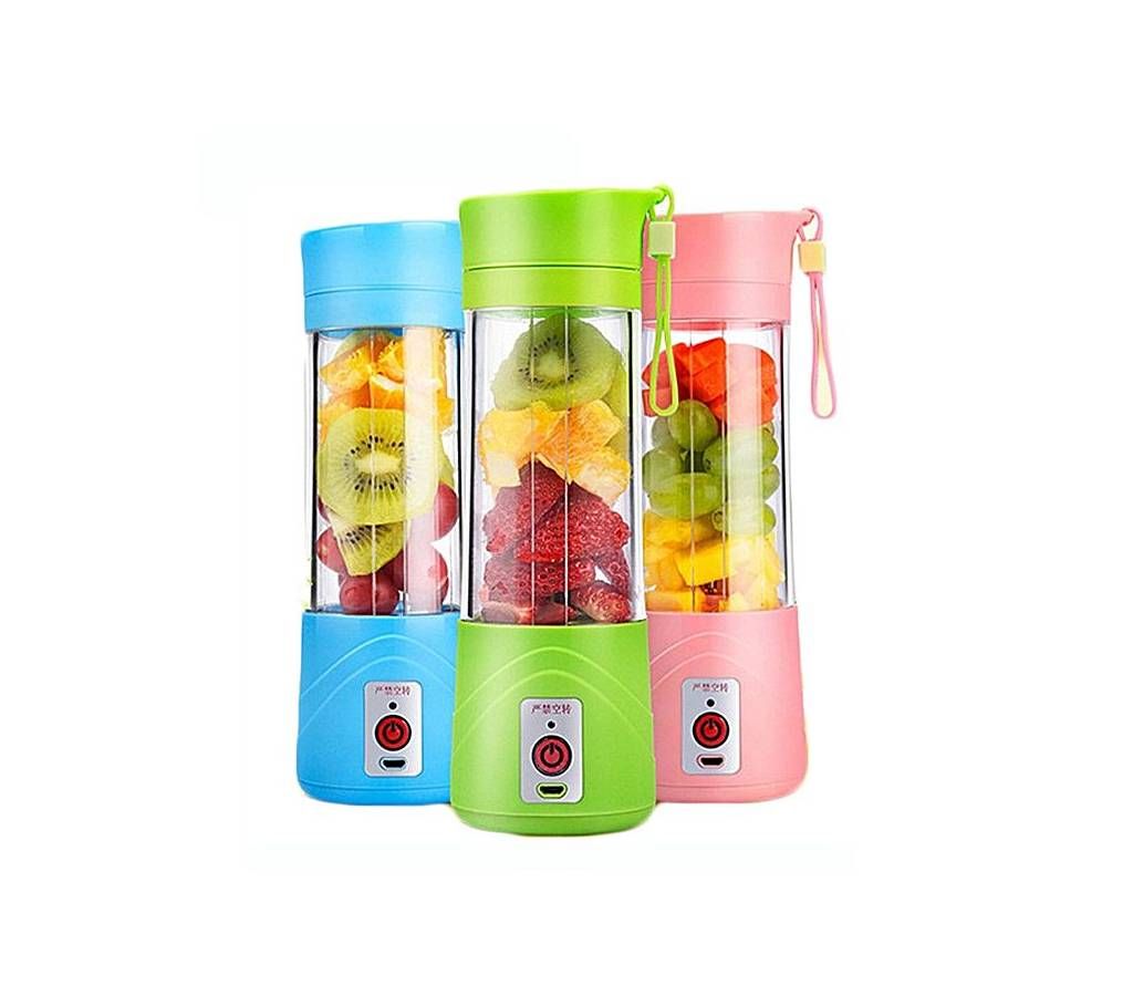 Portable Rechargeable Smoothie Blender - Multicolor - 1pcs