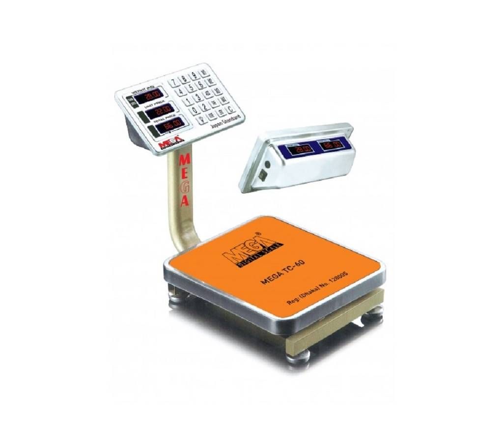 MEGA DIGITAL SCALE 60 KG