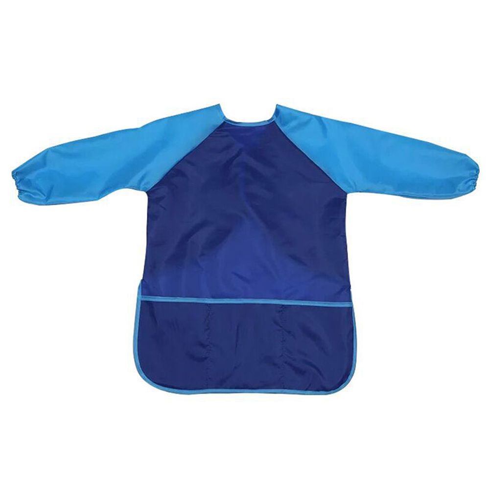 Waterproof Children Long Sleeve Painting Feeding Clothes Smock Saliva Burp Apron
