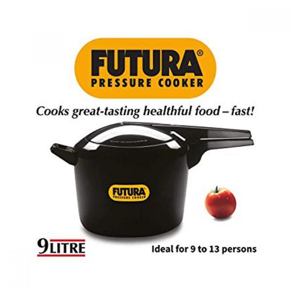 Futura Pressure Cooker 9 Litre works on Gas Induction and Electric burner