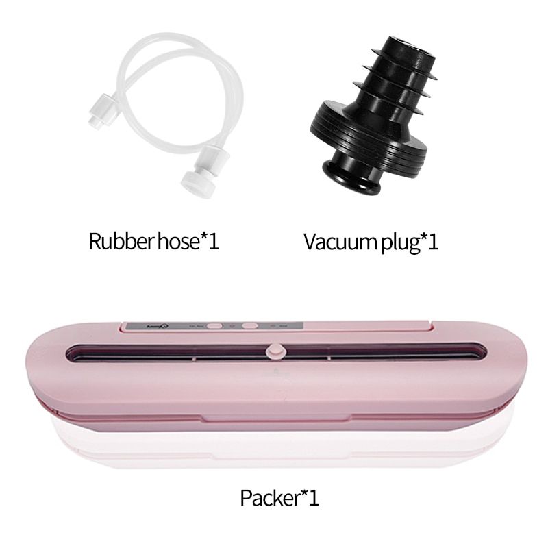 Best Electric Vacuum Sealer Machine Automatic Food Vacuum With 10pcs Food Saver Bags Household Packaging Machine