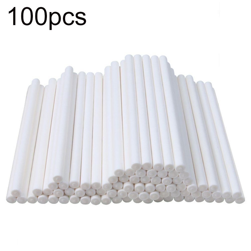 100Pcs 10cm Lollipop Sticks Chocolate Cake Lolly Candy DIY Mold Craft Decor