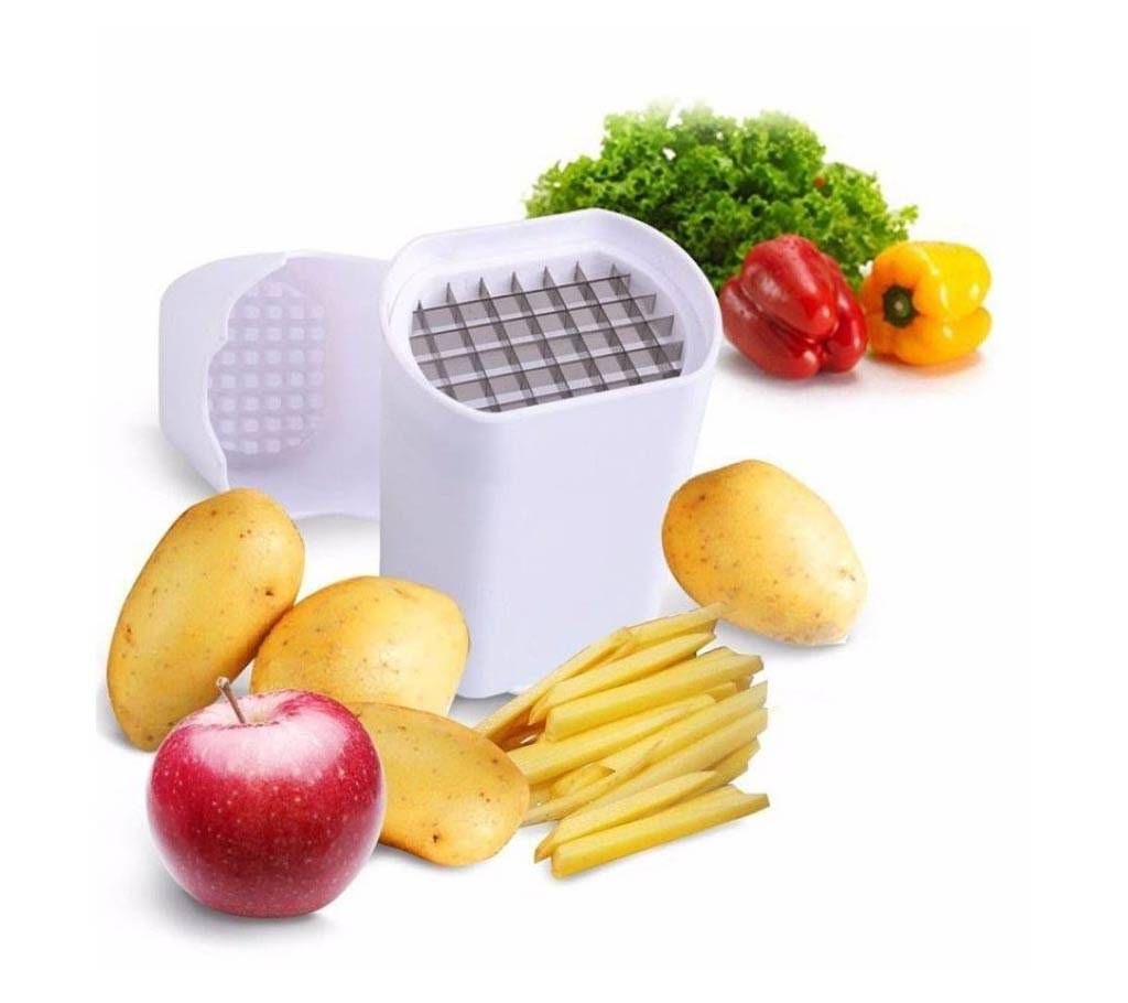 Easy french fry cutting machine