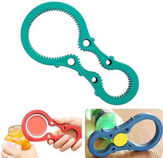 Multi Bottle cape Opener 3 in 1 Opens Any Size of Jar