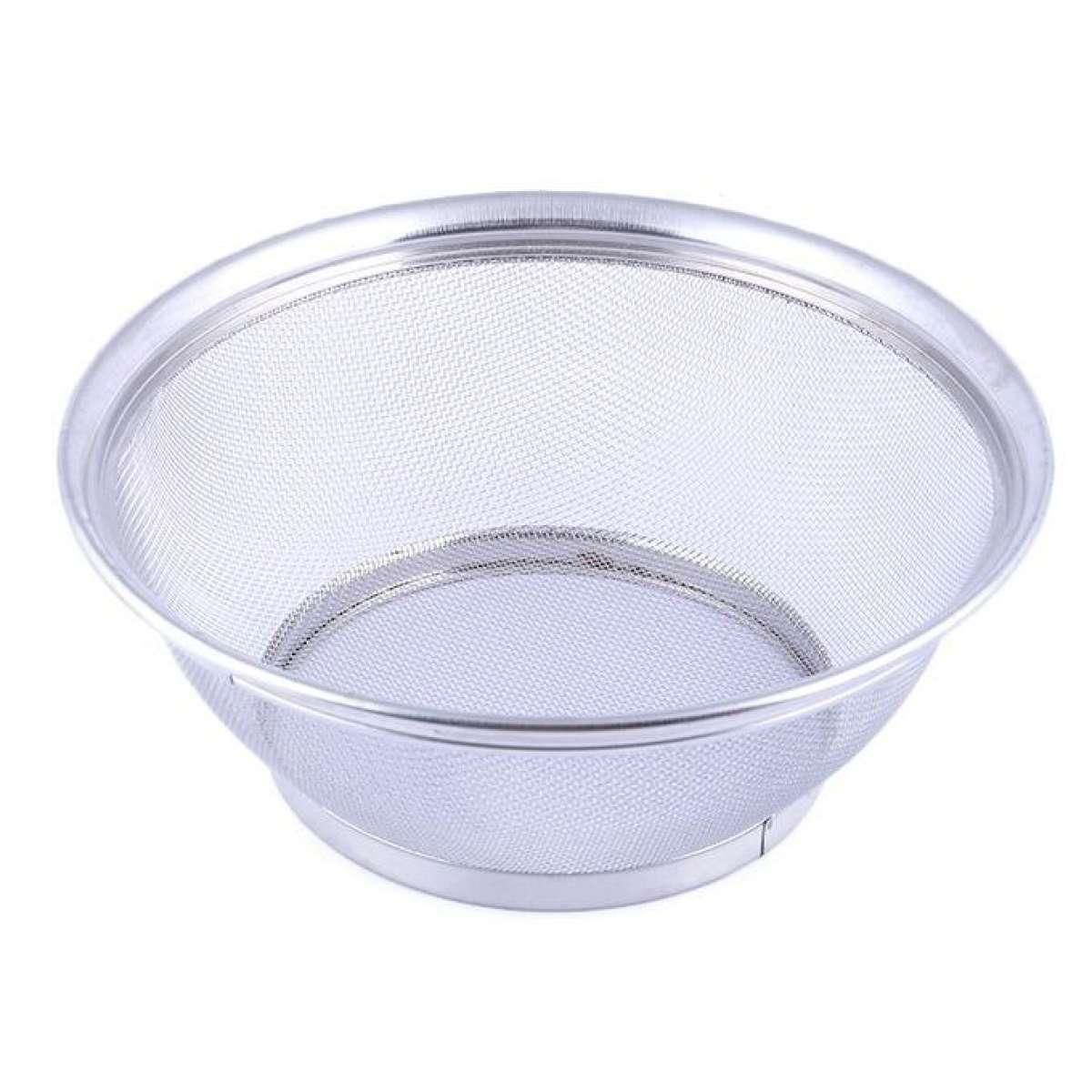 Stainless Steel Strainer26Cm - Silver