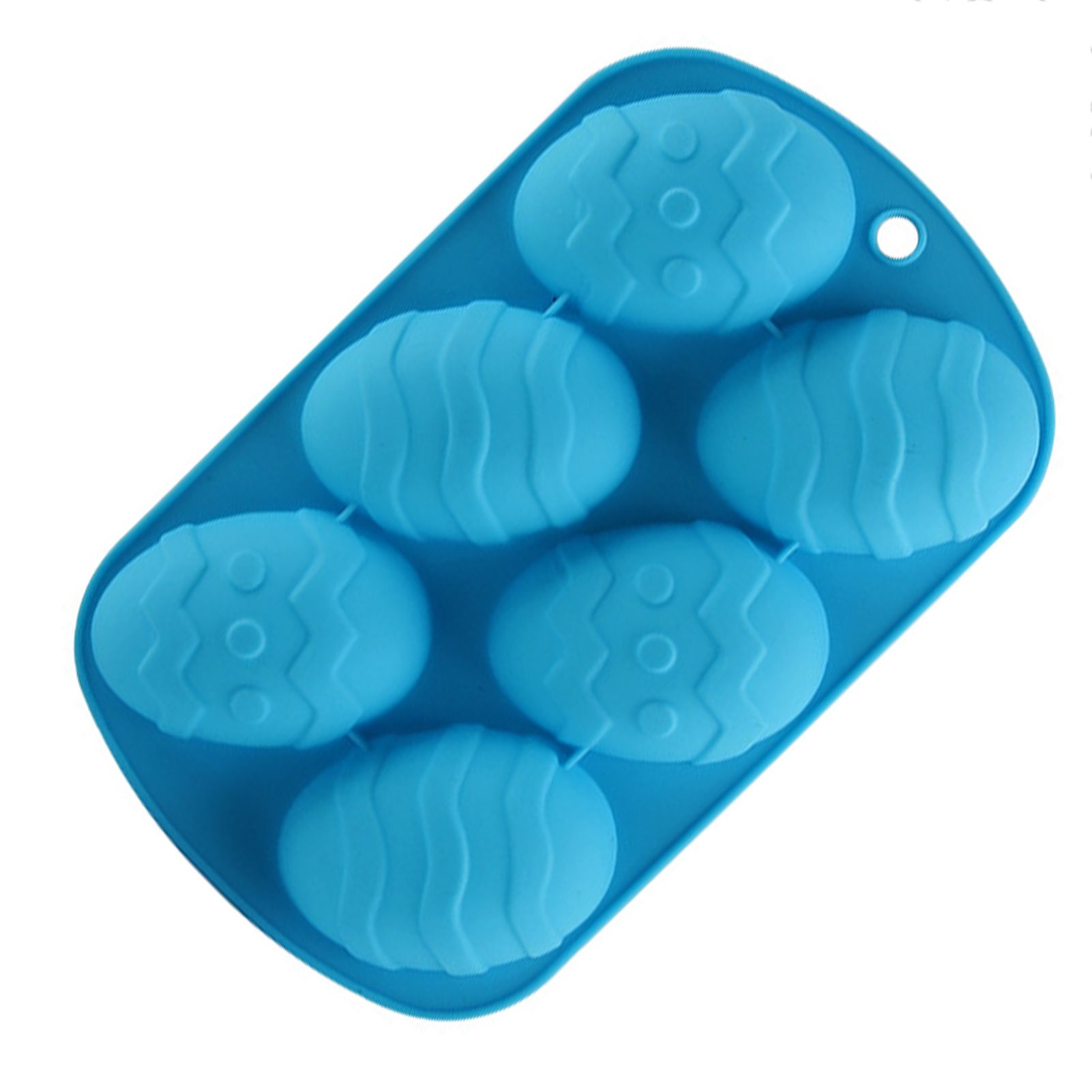 Cake Mold Non-stick Heat-resistant Silicone Easter Egg Shape Pastry Mold for Cake Making