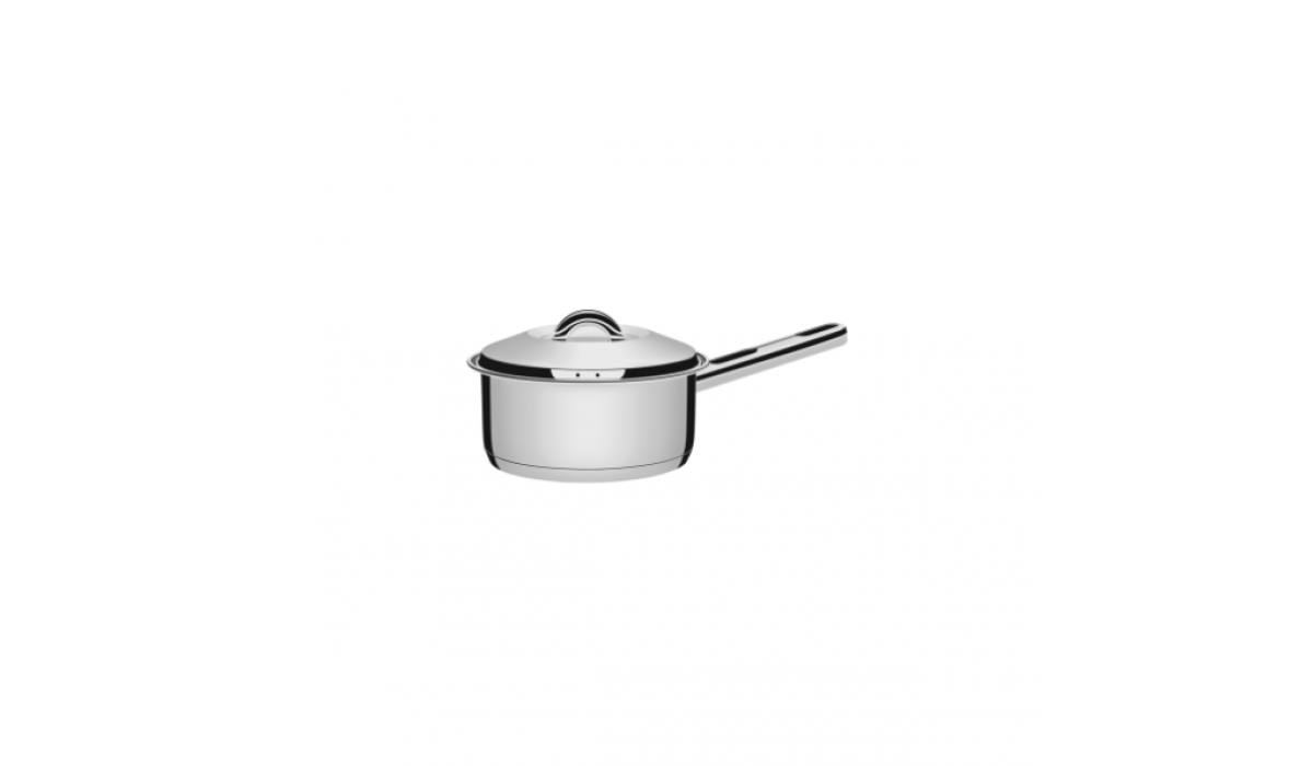 Tramontina Stainless steel saucepan with lid, handle and tri-ply base 62501/200