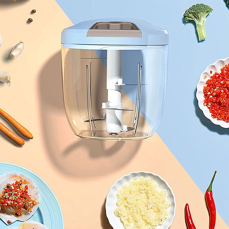 "BELSCOOP" 5- Blades Speedy Chopper, Vegetable Chopper, Rope Chopper