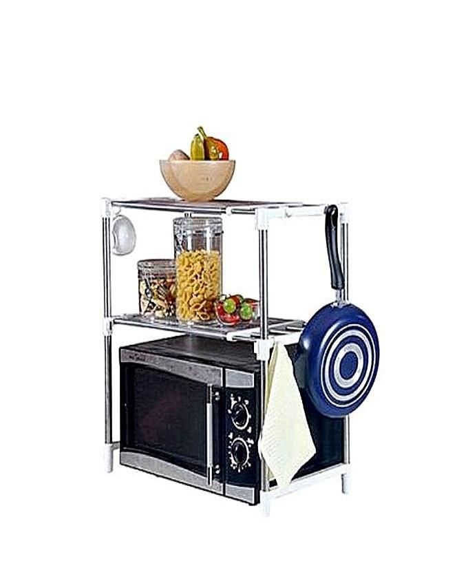 Exclusive Stainless Steel Microwave Oven Storage Racks
