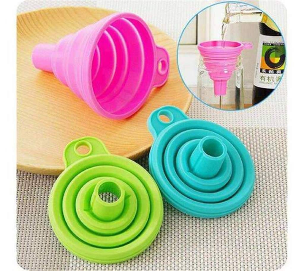 Collapsible Silicon Funnel - 1 pcs