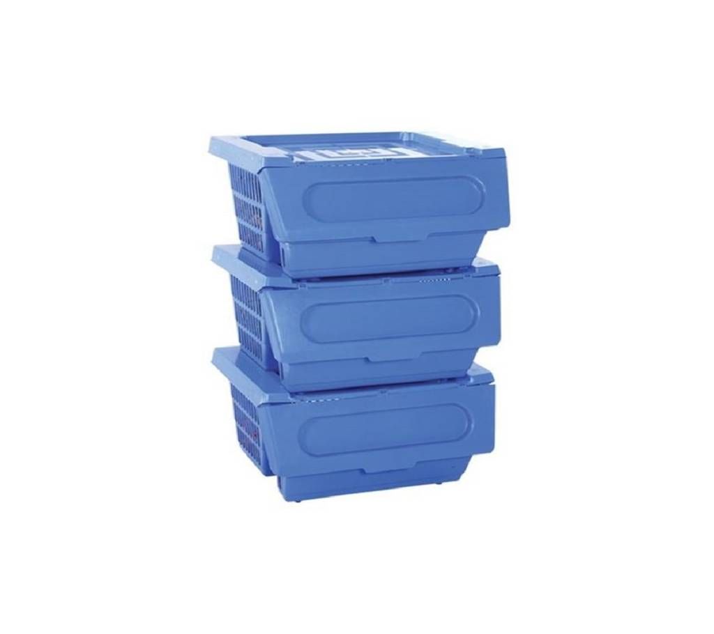 Rack Kitchen with Cover Blue