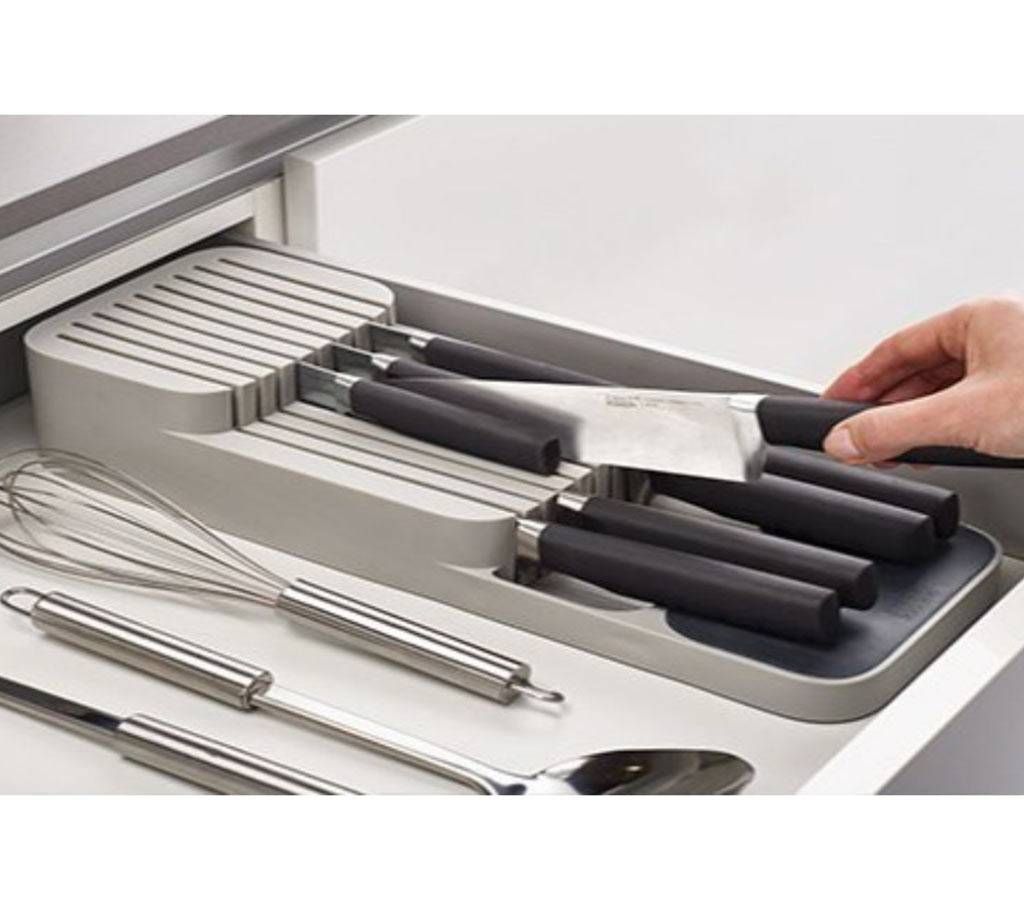 compact 2 tier knife organizer1