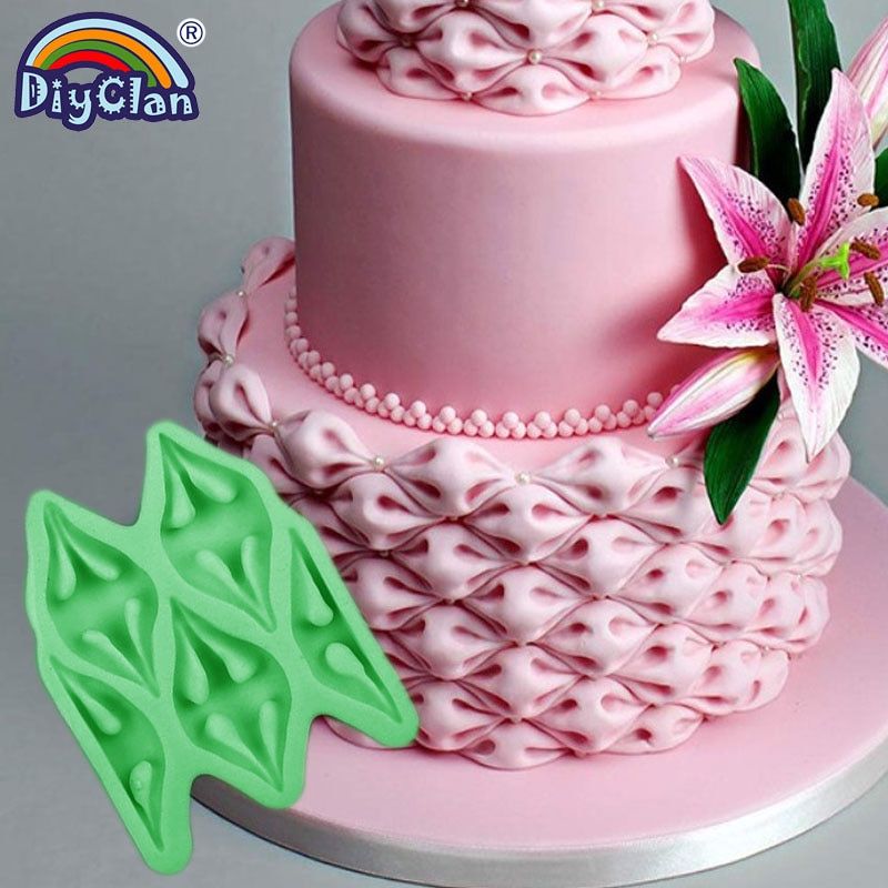 Creative Silicone Mold For Cake Decorating Chocolate Fondant Molds Sugarcraft Mastic Cake Border Resin Mould Kitchen Baking