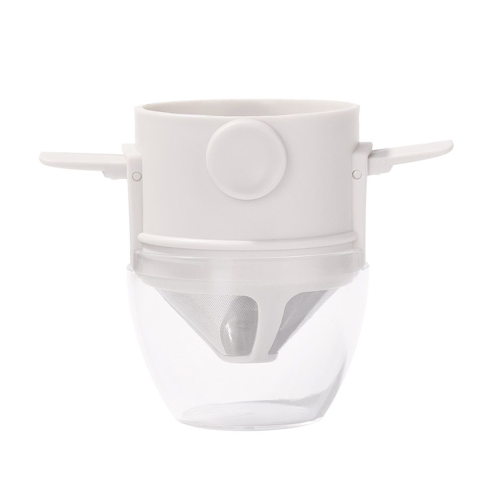 Portable Stainless Steel Coffee Filter Foldable Drip Coffee Tea Holder Funnel Baskets Cup Cafe Infuser Dripper Kitchen Gadgets