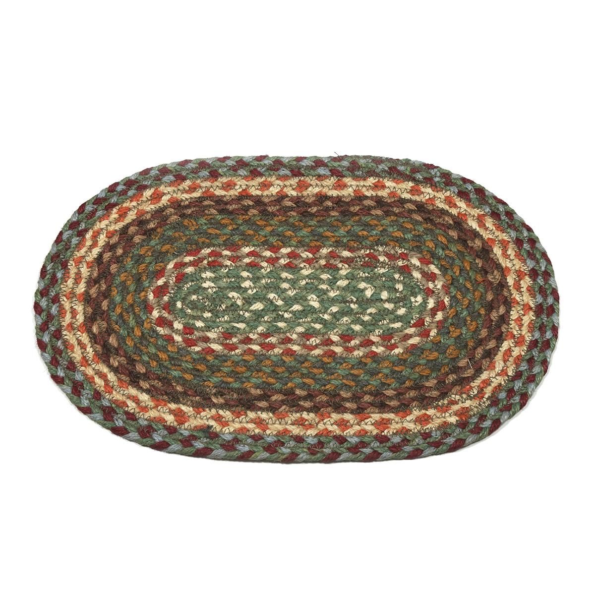 Braided Oval Table Mat