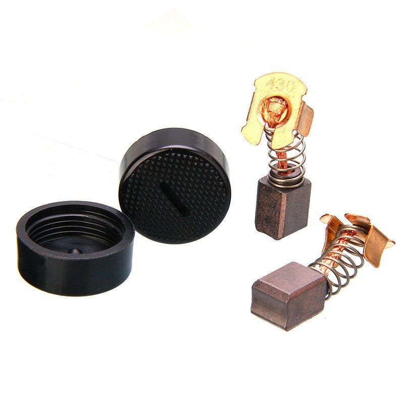 2pcs Carbon Brush Cap Cover For CB-430 Makita BGA450 BGA452 DGA452 GA400 BGA402 Angle Grinder Power Tool Accessories