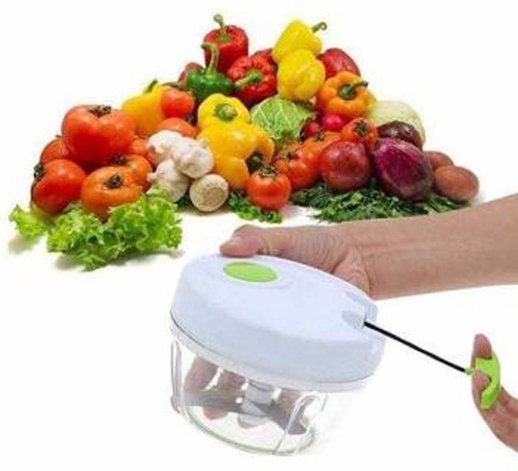 Multi functional hand vegetable chopper 