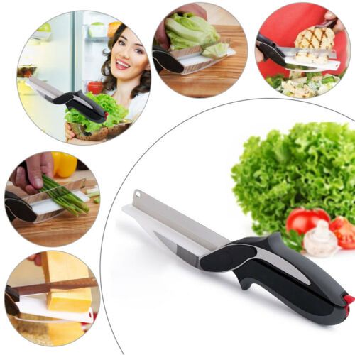 Smart Cutter 2 in 1 knife with cutting board Clever Cutter