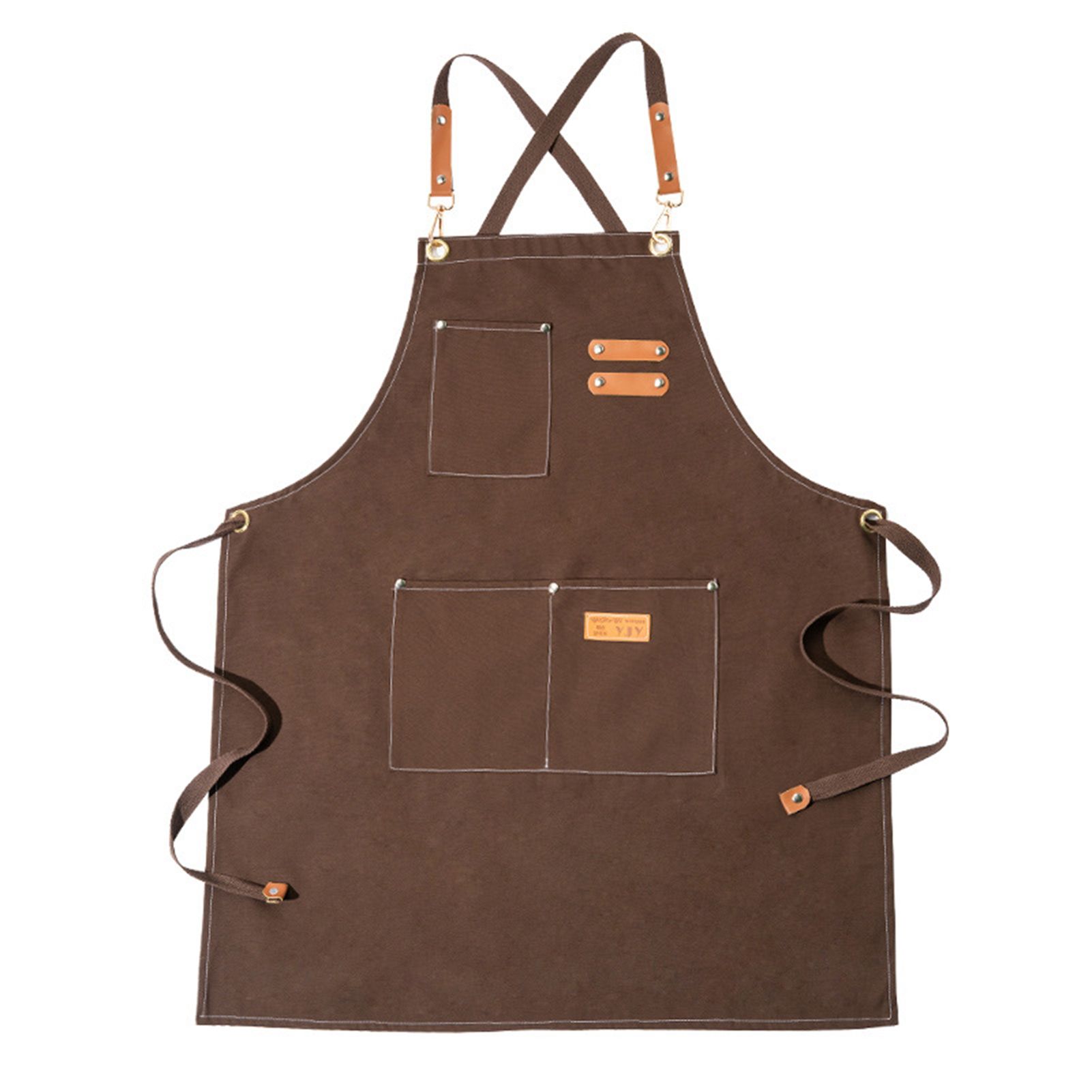 Kitchen Apron Shrinkage-proof Easy to Clean Cooking Apron