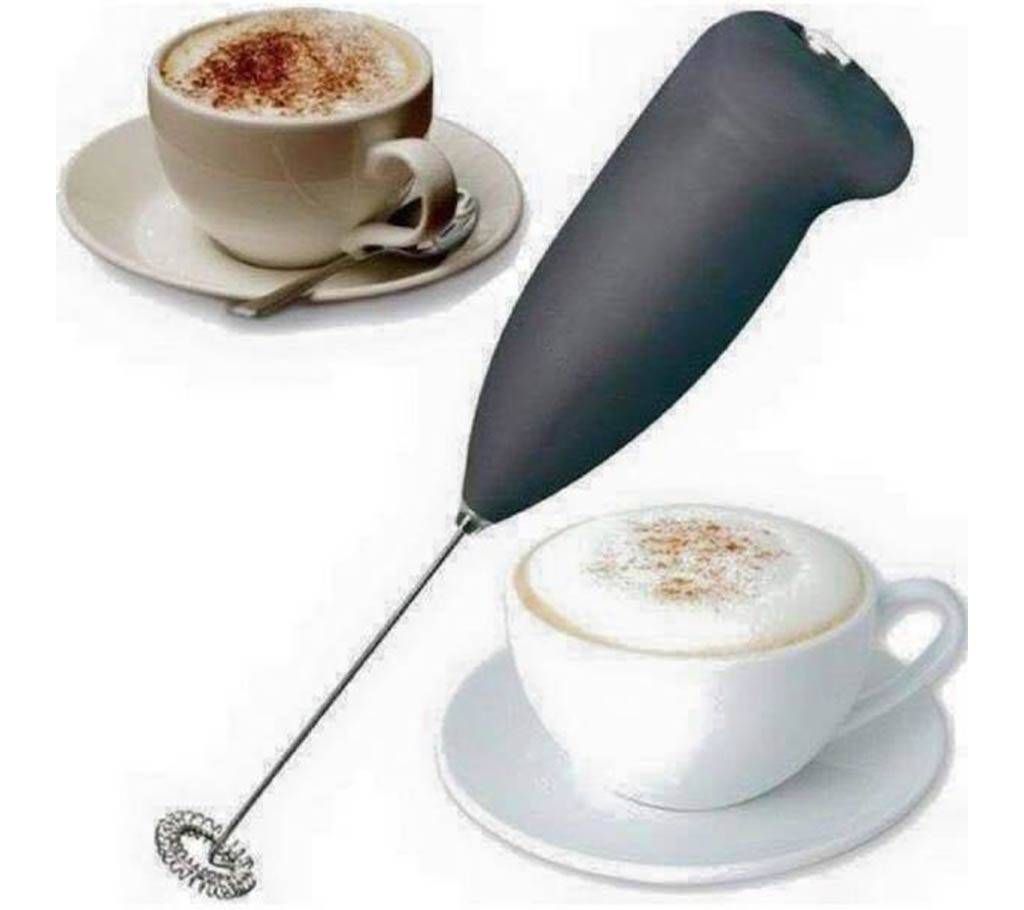 Hand Mixer Coffee Foam Maker - Blue