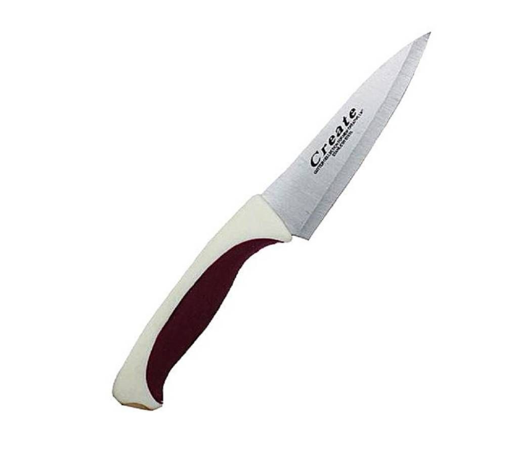 Stainless Steel Sharp Knife - Purple and White