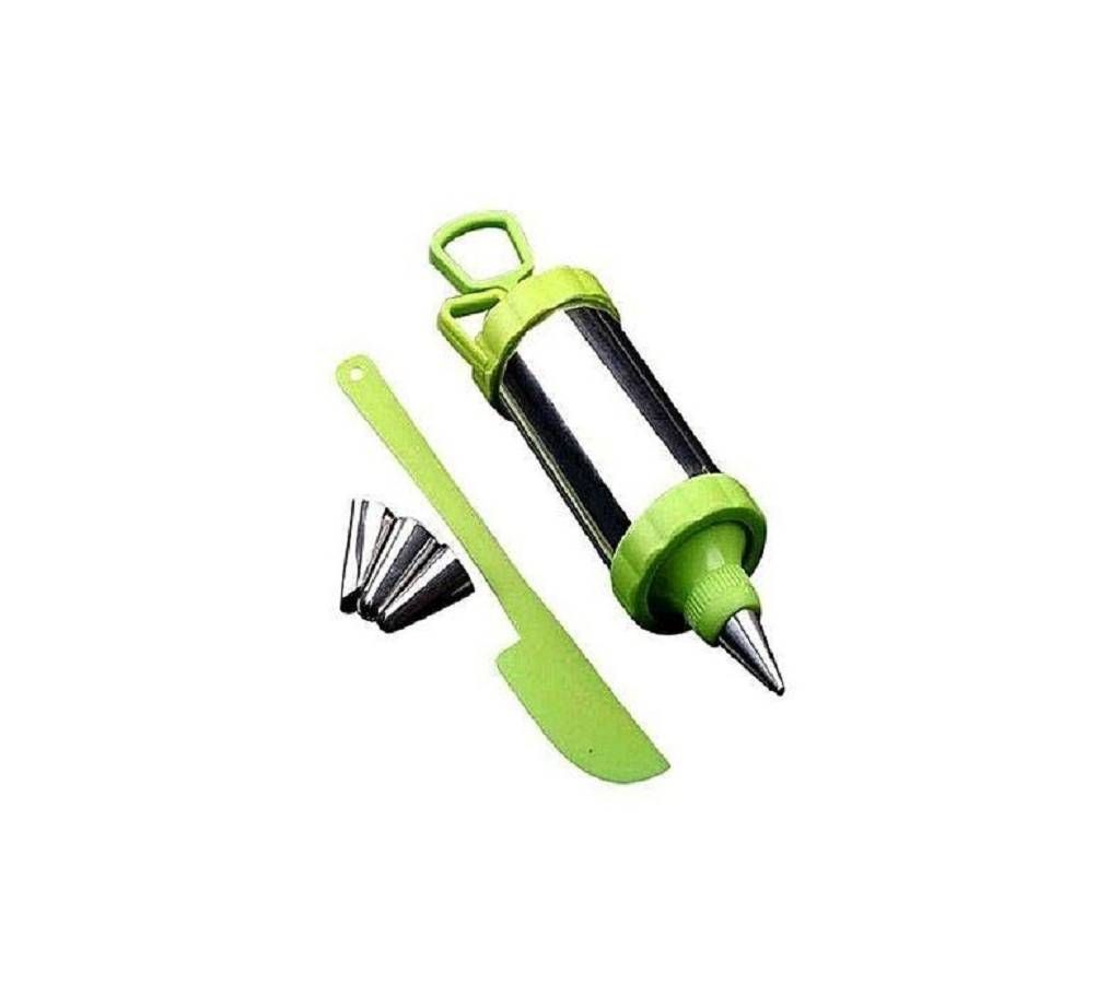 Stainless Steel Cake Decorating Mould Tools Milker Pastry Pen Set